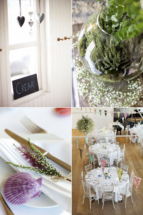 wedding details at crear scotland