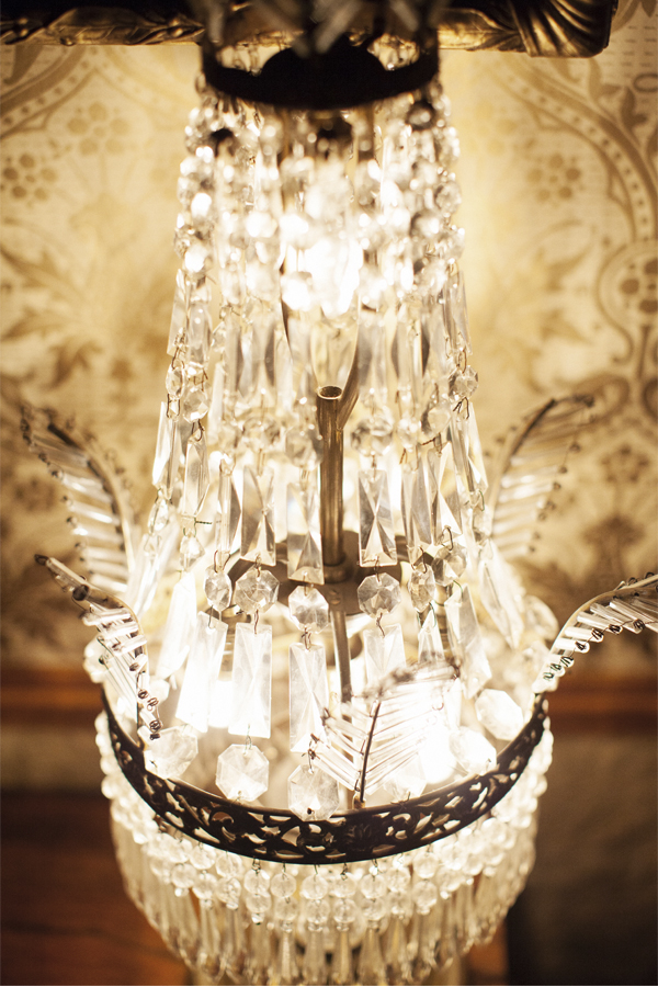 decorative crystal lamp