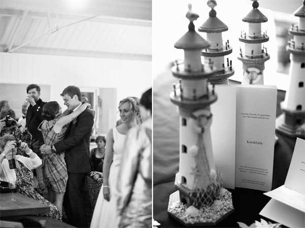 guests and wedding details at crear