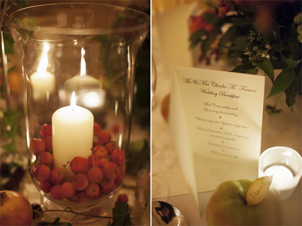 christmas wedding decor