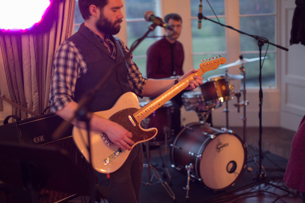 rock band playing