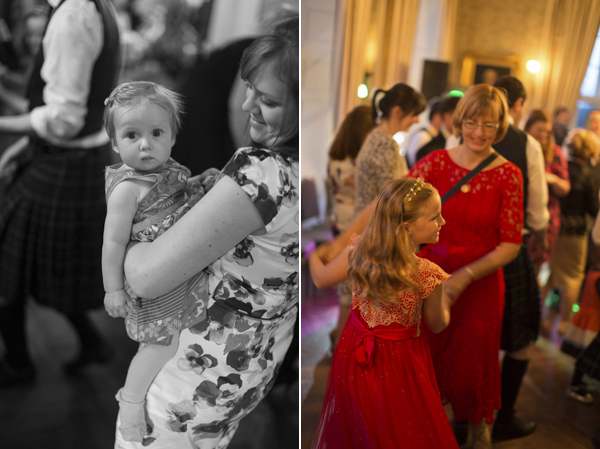 kids dancing during wedding