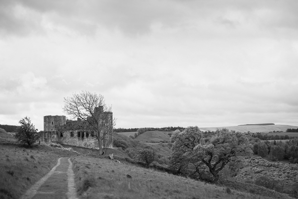 scottish castle ruins
