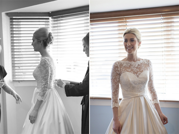 bride in a wedding dress