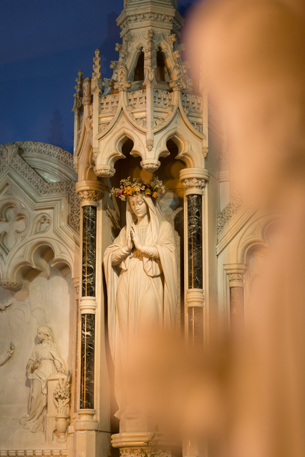 sculpture at church 