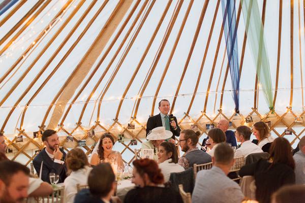 father of the bride speech tipi tent