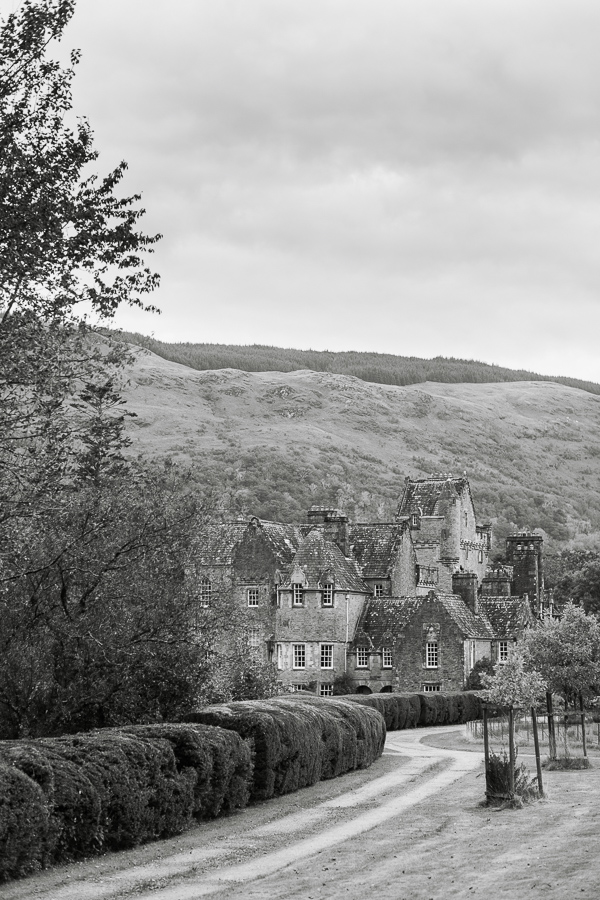 ardkinglas estate house castle mansion loch fyne wedding venue in scotland
