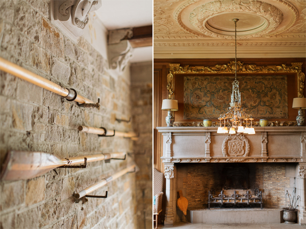 interior of arkinglas wedding venue scotland