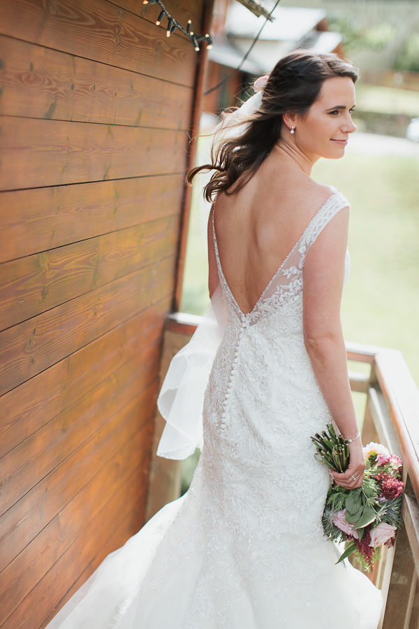 bride at the lodge on loch goil