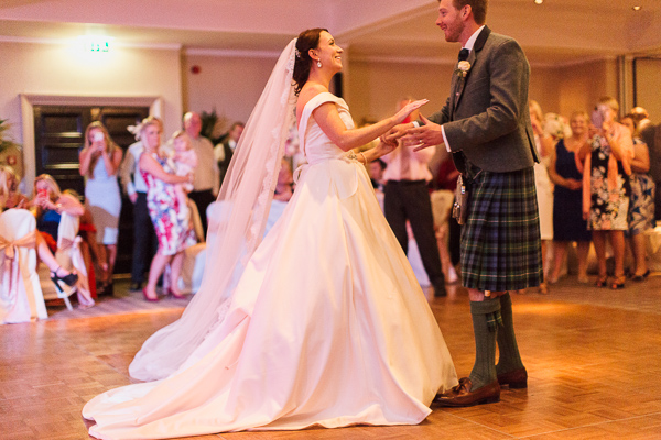 cameron house wedding photographer first dance