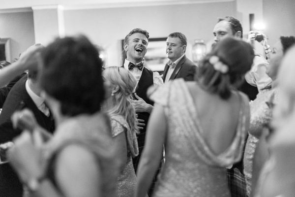 guests singing and dancing