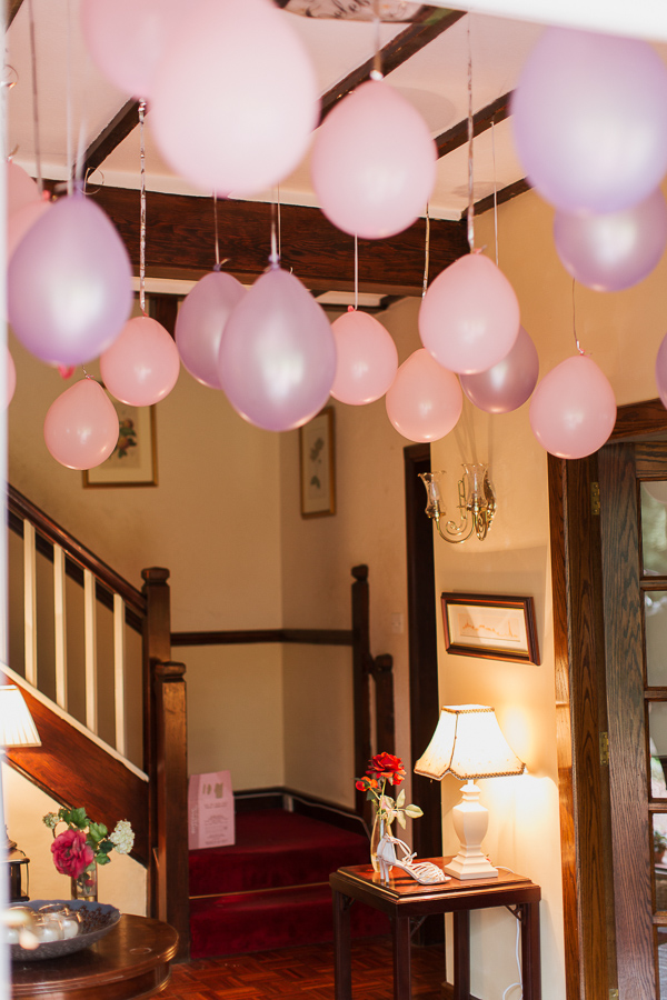 baloons bearsden wedding preparations 