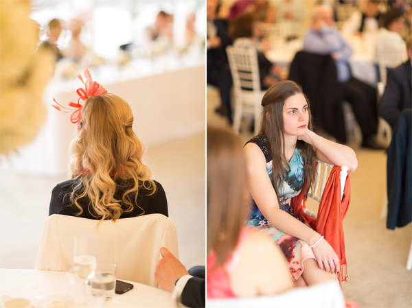 portaits of guests at the wedding mar hall scotland 