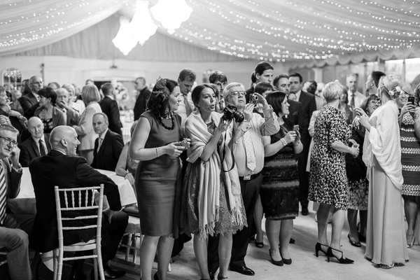 evening wedding cereption at mar hall scotland 