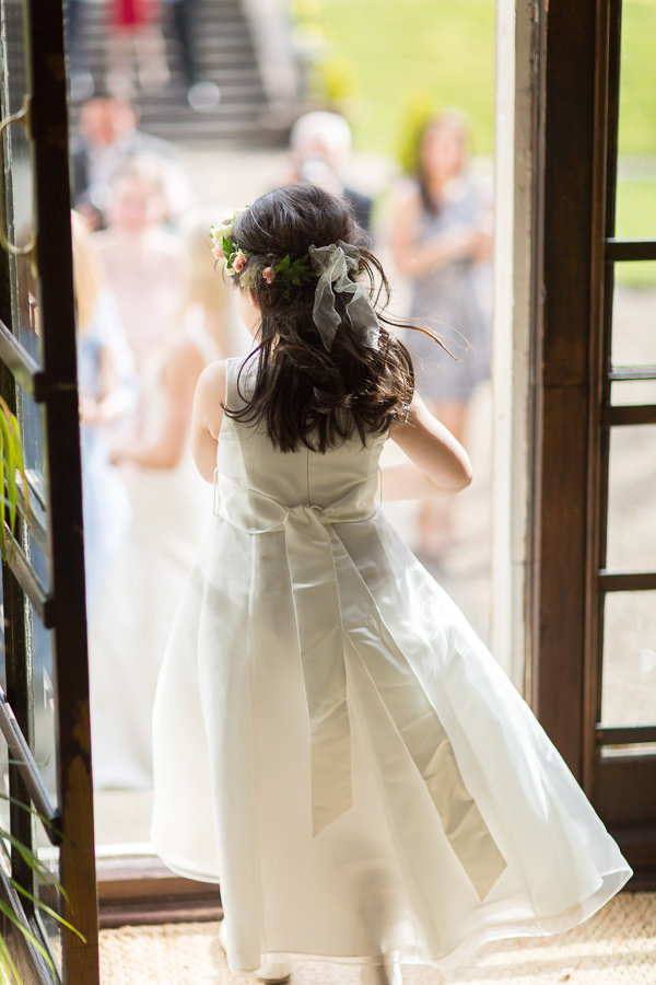 flower girl mar hall scotland 