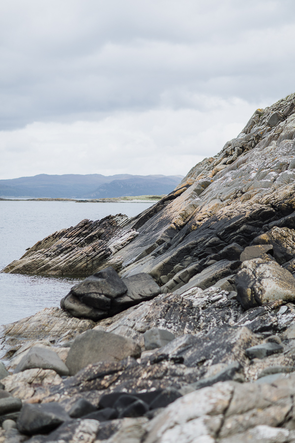 rocky beach at crear
