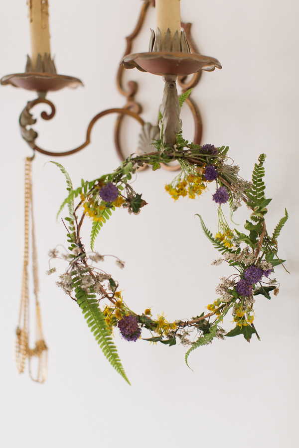 wedding flower crown fotogenic