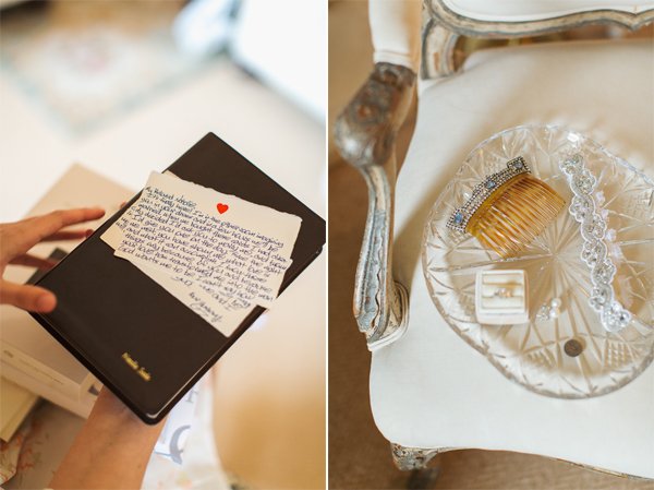 letter from groom to bride, bible and details