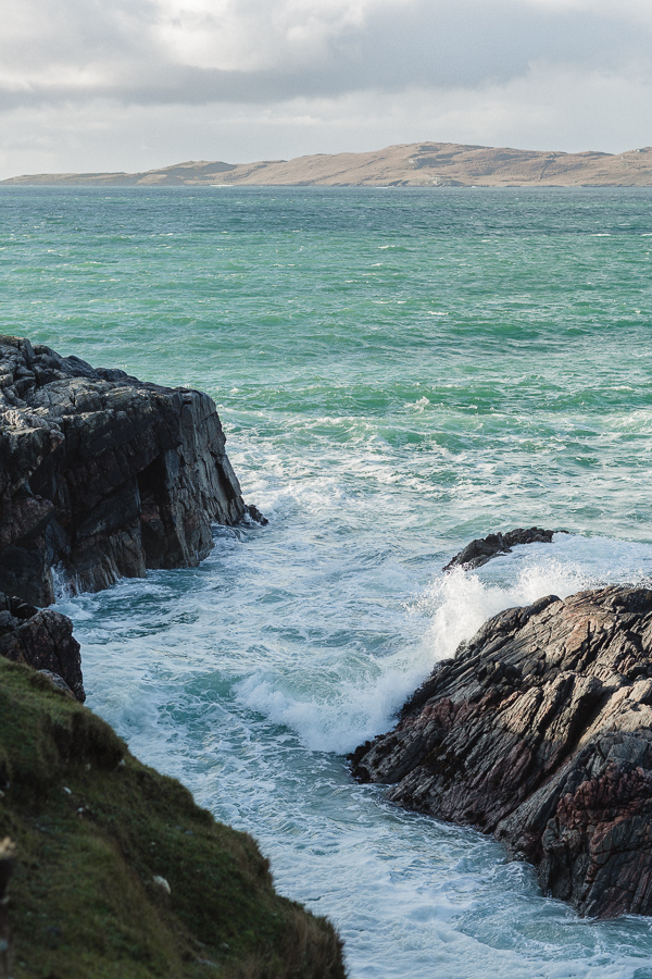 rough sea at harris