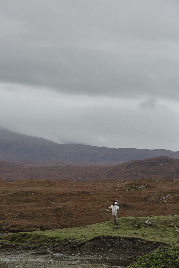 scare crow on isle of skye