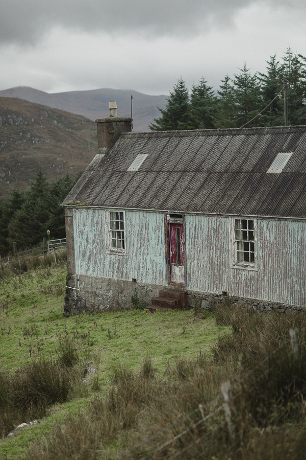 old house on isle of harris in scotland