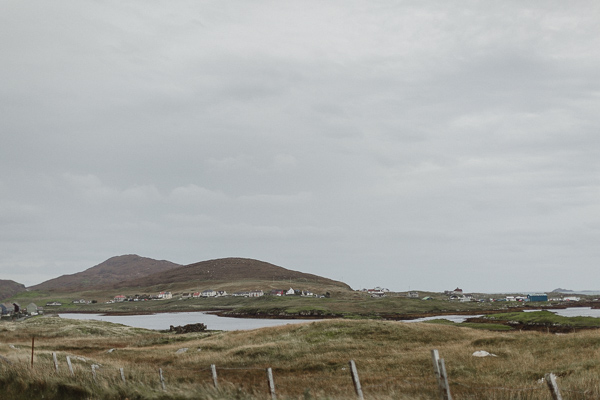 view over isle of harris village
