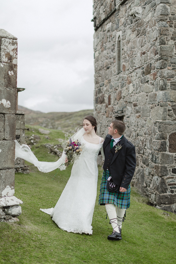 wedding photos scotland isle of skye