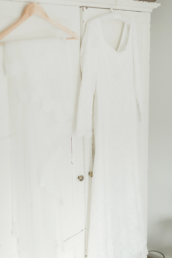 wedding dress at isle of harris wedding isle of skye