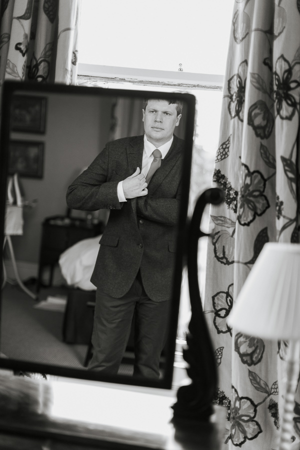 groom and his preprataions at cromlix 