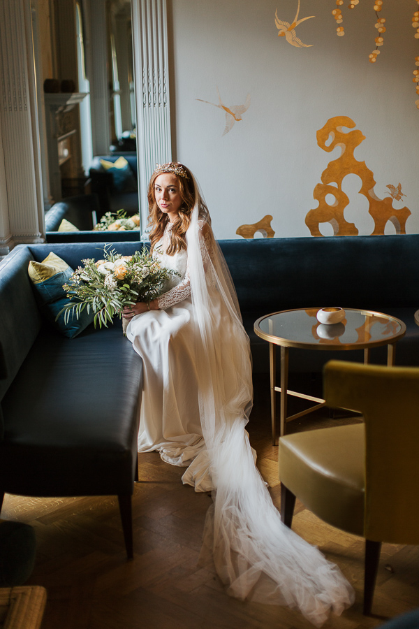 wedding photos cromlix bridal shots at the luxury hotel
