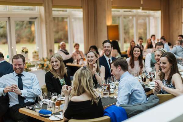 wedding guests at cromlix house 