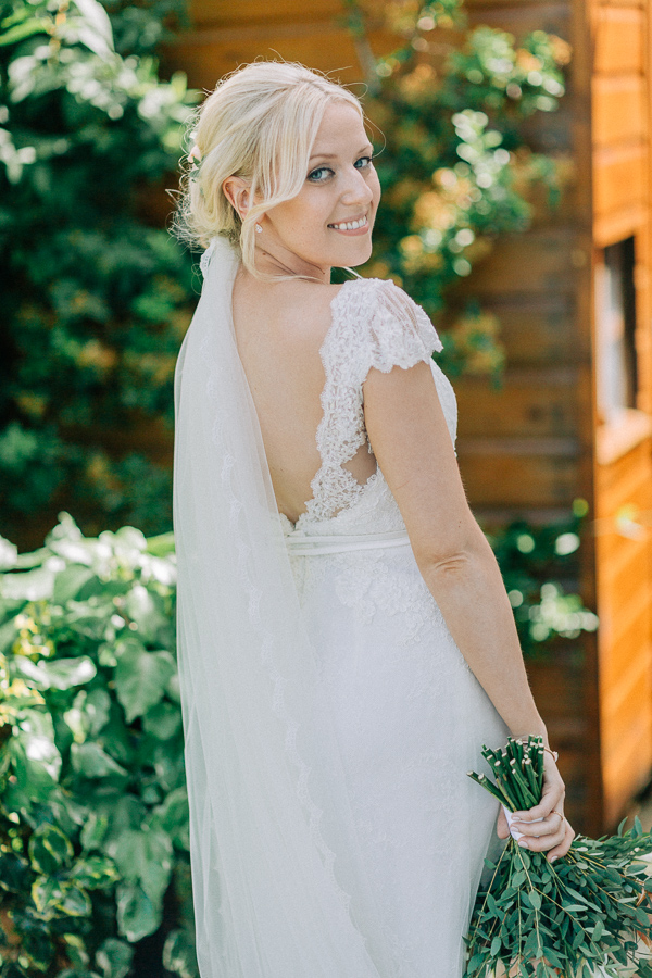 portrait of the bride 