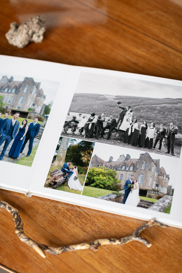 wedding albums from Glasgow and Edinburgh