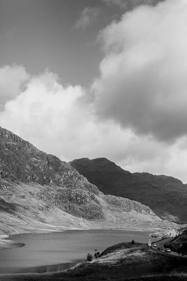lodge on loch goil wedding landscape on the way