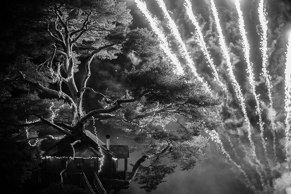 wedding fireworks display scotland