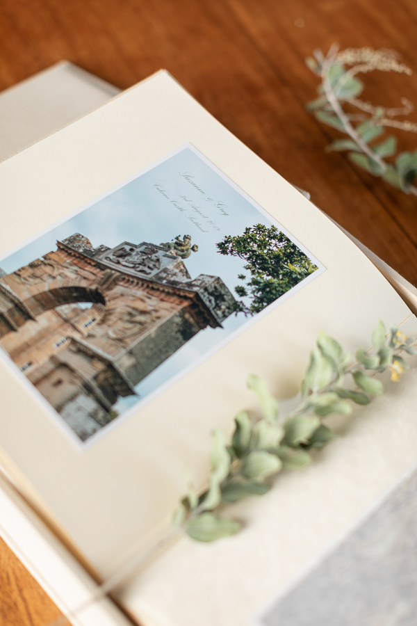culzean castle wedding albums from Scotland