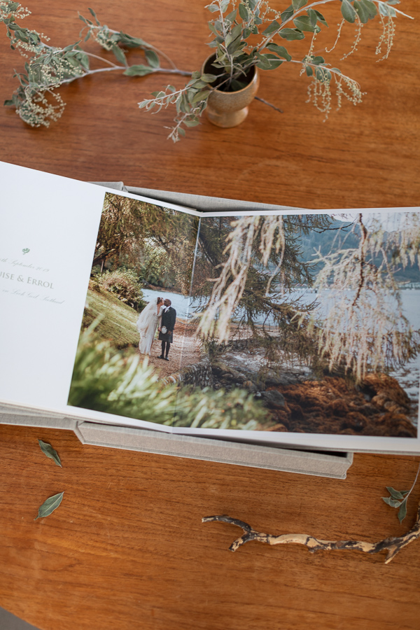 wedding albums from Glasgow Scotland