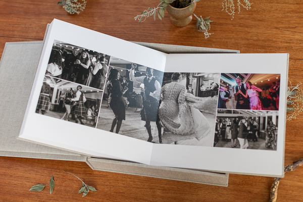 wedding albums from Glasgow Scotland