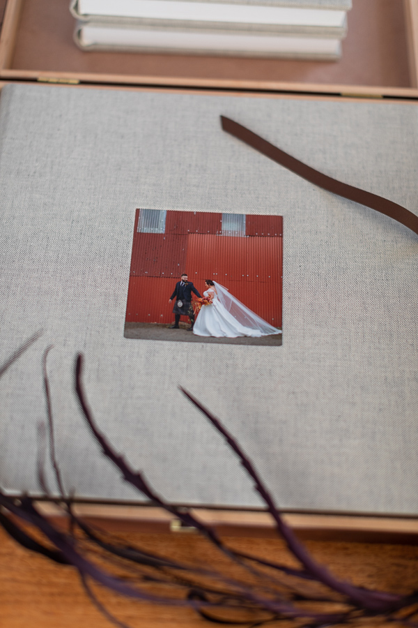 dalduff farm wedding albums from Scotland