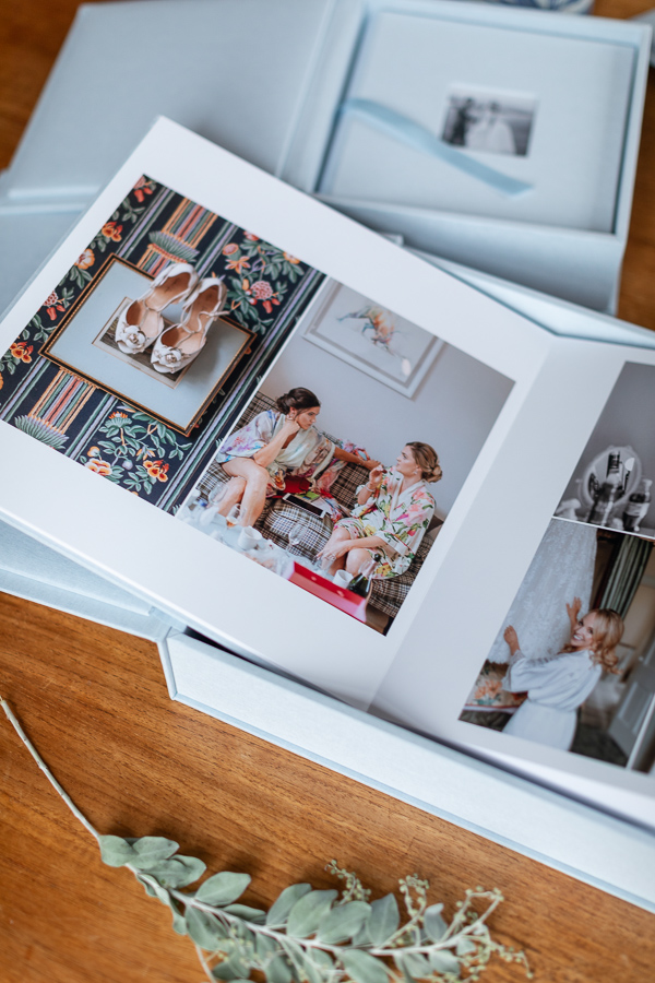 wedding albums from loch lomond Scotland 