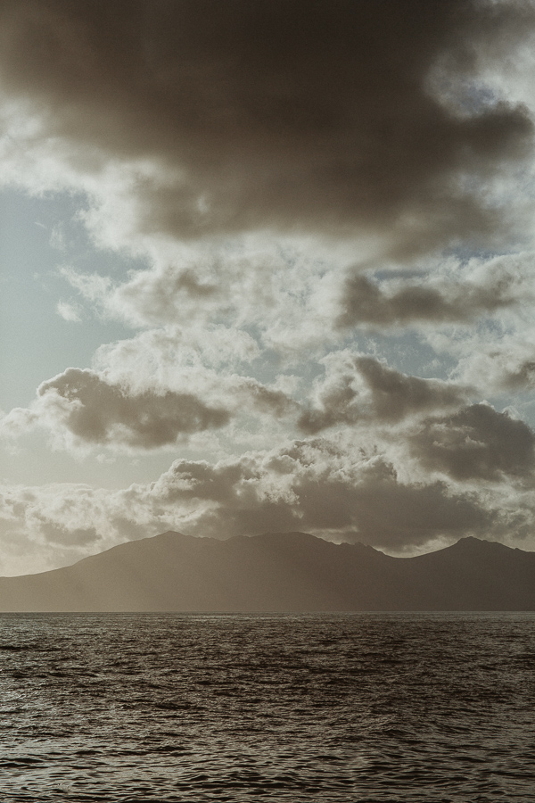 view on isle of arran 