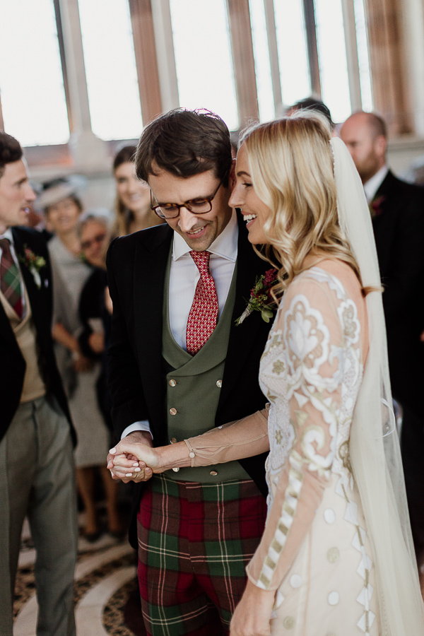 ceremony at mount stuart isle of bute