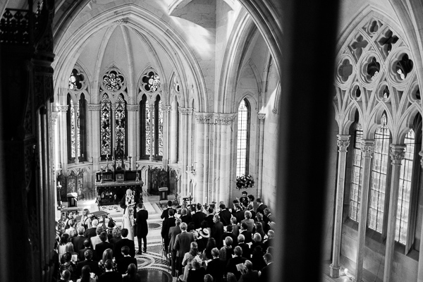 chapel ceremony at mount stuart 