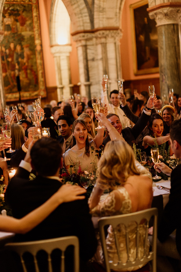 toast during speeches at mount stuart