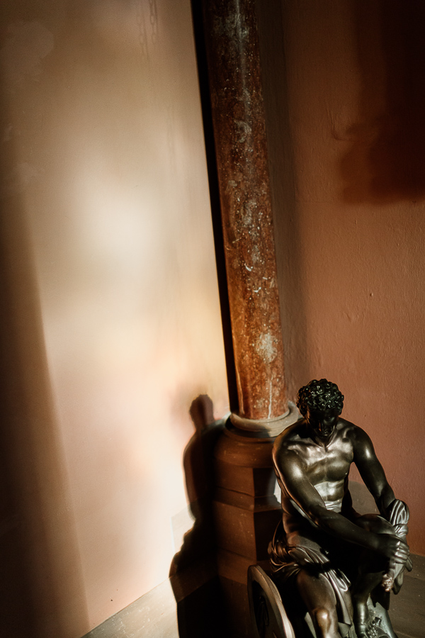 statue at mount stuart house