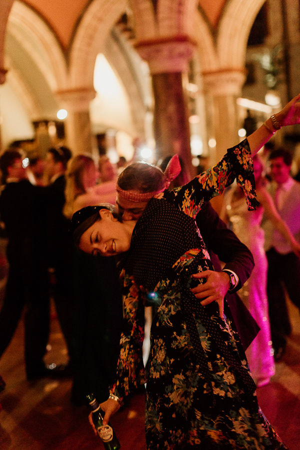  a couple dancing at reception