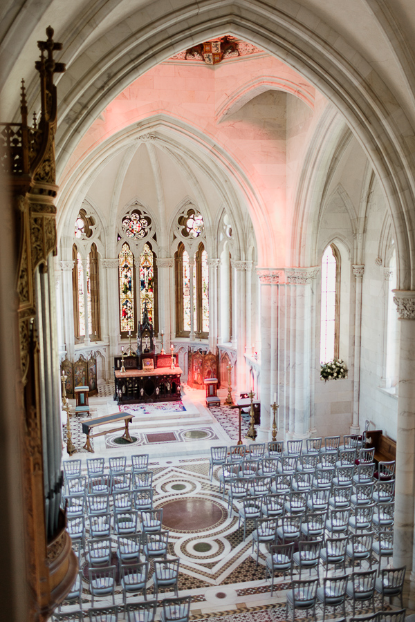 chapel ceremony set up mount stuart