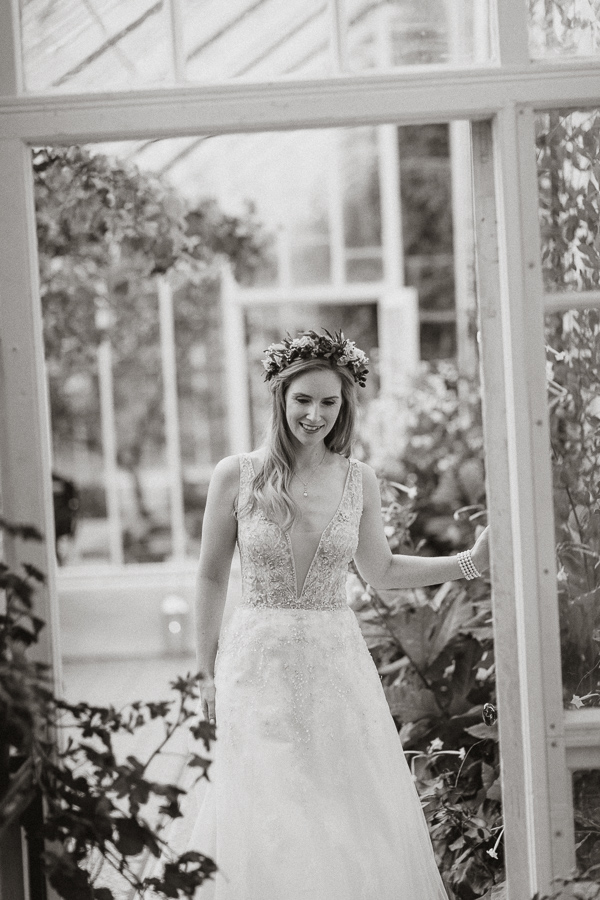 black and white wedding photography ayshire Glenapp Estate
