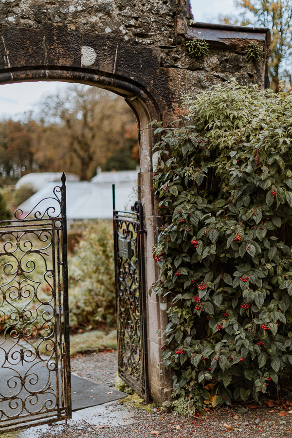 Glenapp Castle Wedding Photos Garden