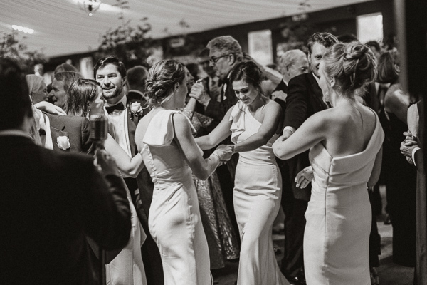 bridemsates dancing at Dumfries House 